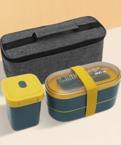 Double Bento Box with Bag