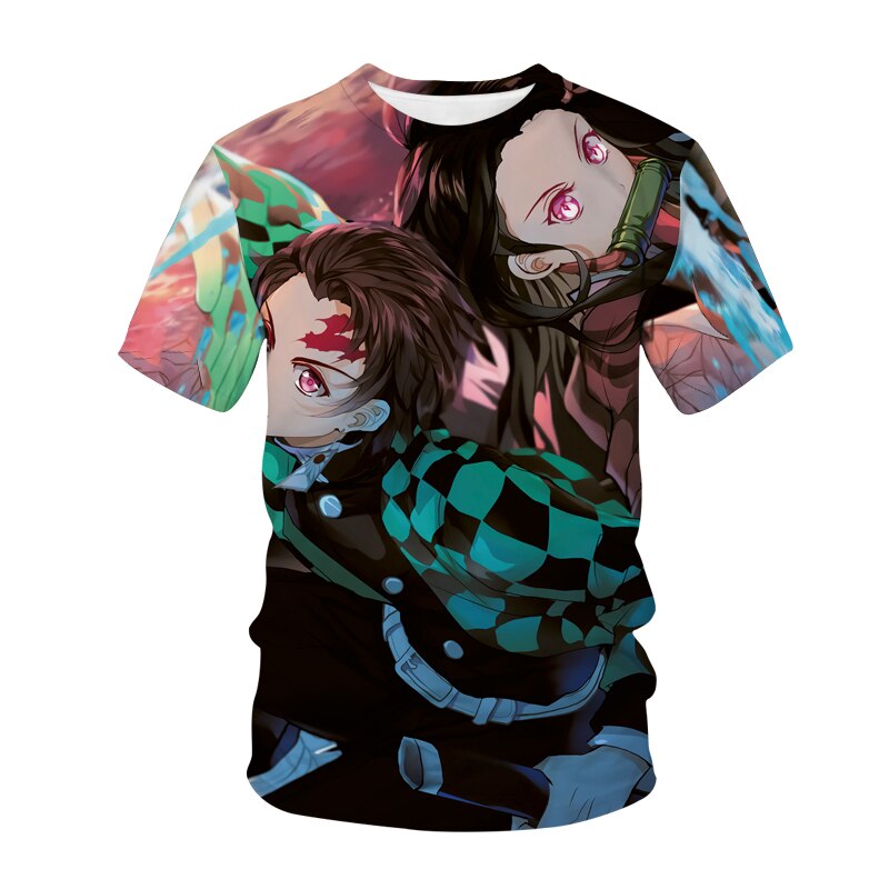 Demon Slayer 3D T-Shirt - Streetwear T-Shirts - Japanese Designs