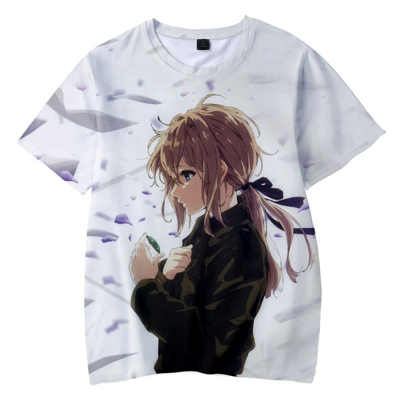 Anime Violet Evergarden 3D T-shirt