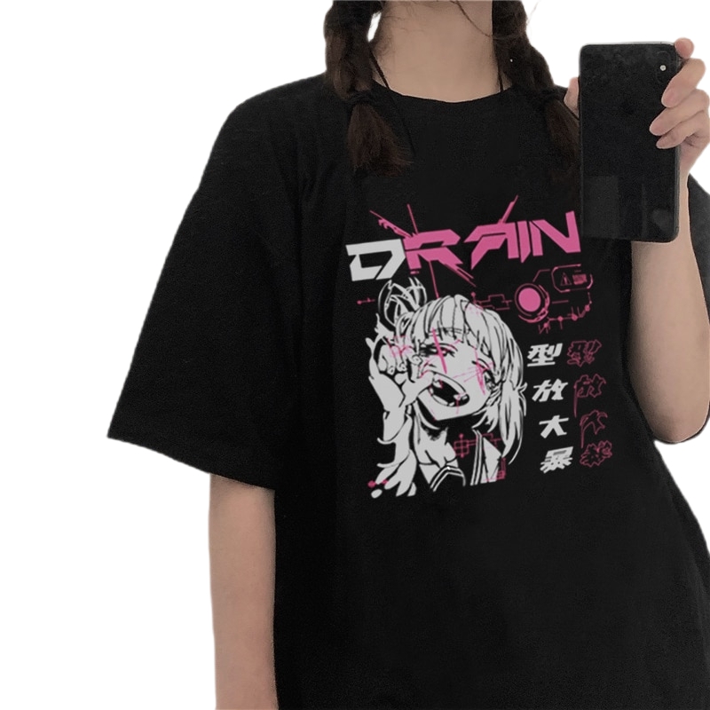 Anime Shirts for Women - Streetwear T-Shirts - Top - Japanese Designs