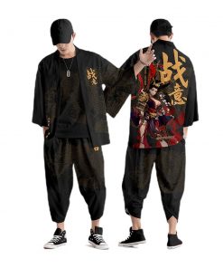 Japanese Kimono Haori Set