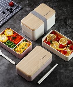 Microwaveable Wooden Bento Box